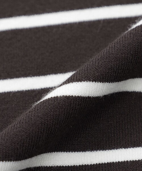 MACKINTOSH PHILOSOPHY(マッキントッシュ フィロソフィー)の「Cleric Collar Knit ワイドフィット(ニット/セーター・レディース・ホワイト系その他/ダークネイビー/ダークブラウン/グレー系その他・38)」の5枚目の写真