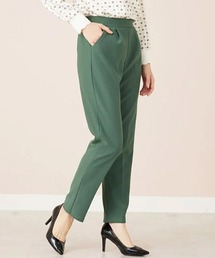裏起毛ジョーゼットテーパードパンツ股下６３ｃｍ