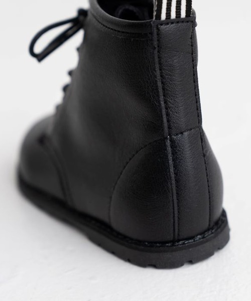 POMPKINS（ポプキンズ）の「【POMPKINS/ポプキンズ】ベビー編み上げブーツ（ブーツ・キッズ・ブラウン/ブラック・15cm/14cm/13cm）」の10枚目の写真