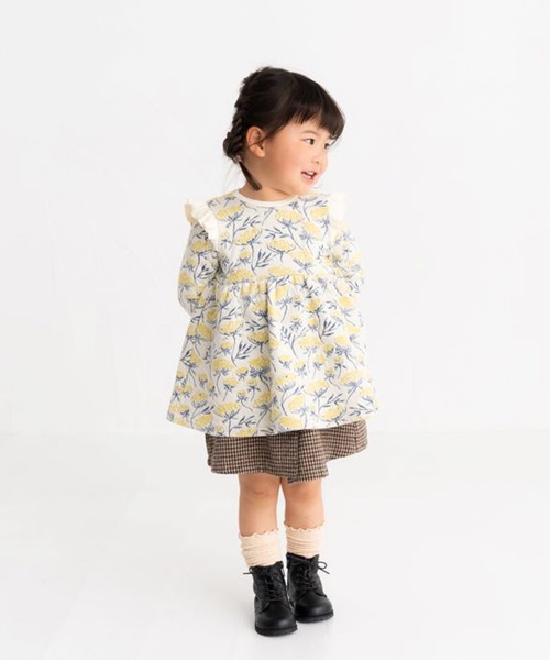 POMPKINS（ポプキンズ）の「【POMPKINS/ポプキンズ】ベビー編み上げブーツ（ブーツ・キッズ・ブラウン/ブラック・15cm/14cm/13cm）」の3枚目の写真