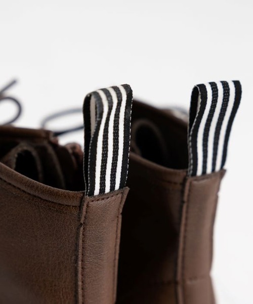 POMPKINS（ポプキンズ）の「【POMPKINS/ポプキンズ】ベビー編み上げブーツ（ブーツ・キッズ・ブラウン/ブラック・15cm/14cm/13cm）」の16枚目の写真