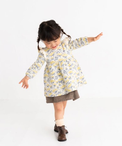 POMPKINS（ポプキンズ）の「【POMPKINS/ポプキンズ】ベビー編み上げブーツ（ブーツ・キッズ・ブラウン/ブラック・15cm/14cm/13cm）」の4枚目の写真