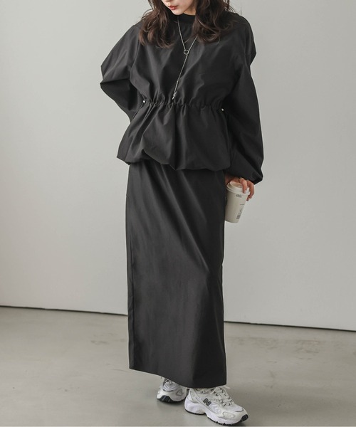 【セール】日本製 前後２wayアシンメトリーセットアップ（セットアップ）｜Lajour（ラジュール）