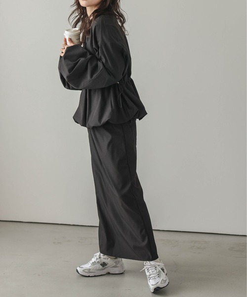 【セール】日本製 前後２wayアシンメトリーセットアップ（セットアップ）｜Lajour（ラジュール）