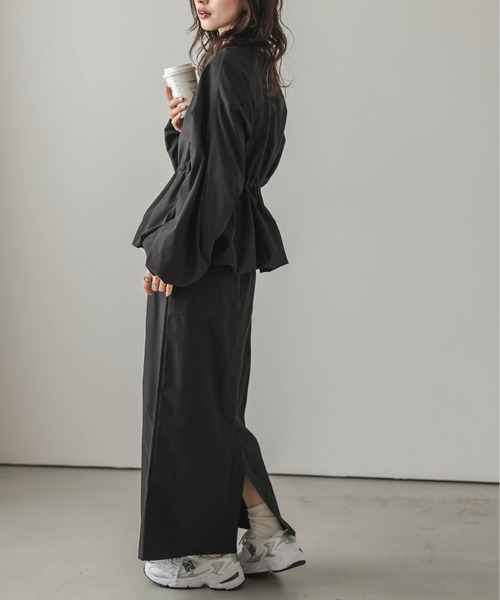 【セール】日本製 前後２wayアシンメトリーセットアップ（セットアップ）｜Lajour（ラジュール）