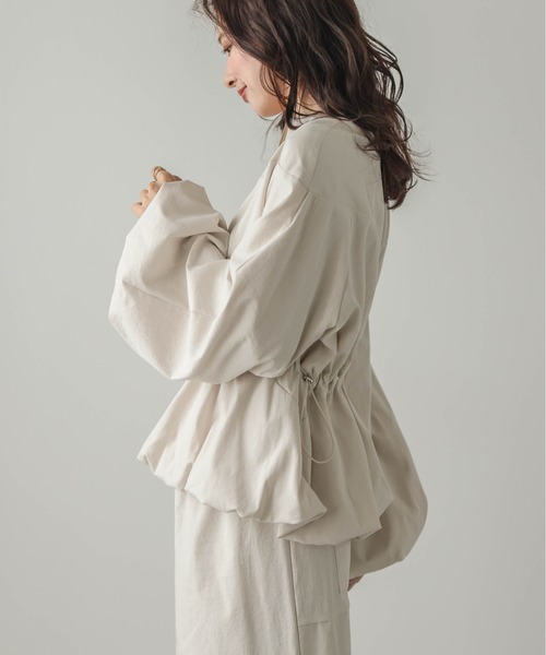 Smyeon あゆ セットアップ 日本製 前後2wayアシンメトリーセットアップ（セットアップ