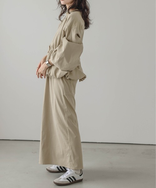 【セール】日本製 前後２wayアシンメトリーセットアップ（セットアップ）｜Lajour（ラジュール）