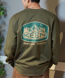 KEEN（キーン）の「【ムラサキスポーツ限定】KEEN/キーン トレーナー クルーネック スウェット バックプリント 吸水速乾 裏起毛 1030636 1030637 1030638（スウェット）」