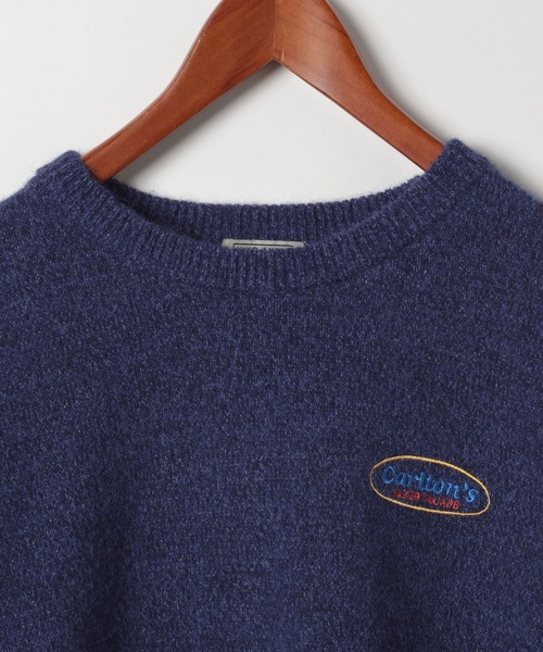 niko and...（ニコアンド）の「[MODE NORM CORE]エンブロイダリーニットプルオーバー（ニット/セーター・レディース・モカ/ベージュ/ネイビー・FREE）」の19枚目の写真