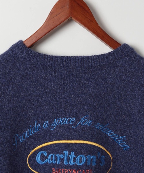 niko and...（ニコアンド）の「[MODE NORM CORE]エンブロイダリーニットプルオーバー（ニット/セーター・レディース・モカ/ベージュ/ネイビー・FREE）」の22枚目の写真