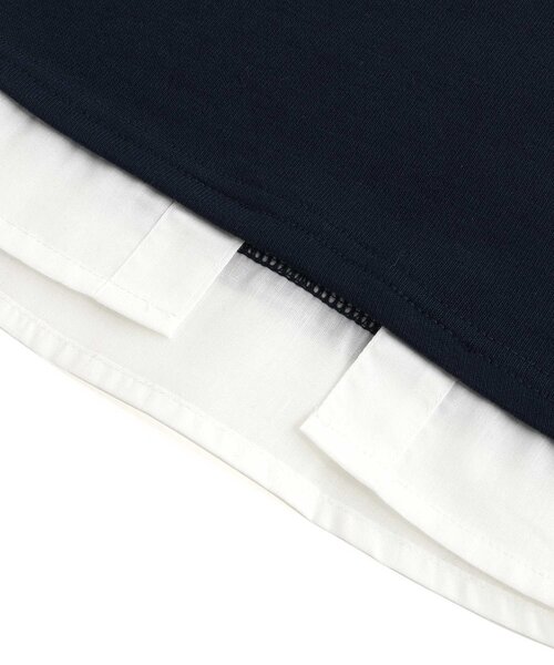 algy（アルジー）の「【ACTIVE】シャツドッキング風ゲームトレーナー（スウェット・キッズ・ネイビー/グリーン/グレー・MEDIUM/SMALL/X-SMALL/XX-SMALL）」の7枚目の写真