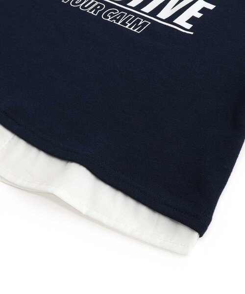 algy（アルジー）の「【ACTIVE】シャツドッキング風ゲームトレーナー（スウェット・キッズ・ネイビー/グリーン/グレー・MEDIUM/SMALL/X-SMALL/XX-SMALL）」の8枚目の写真