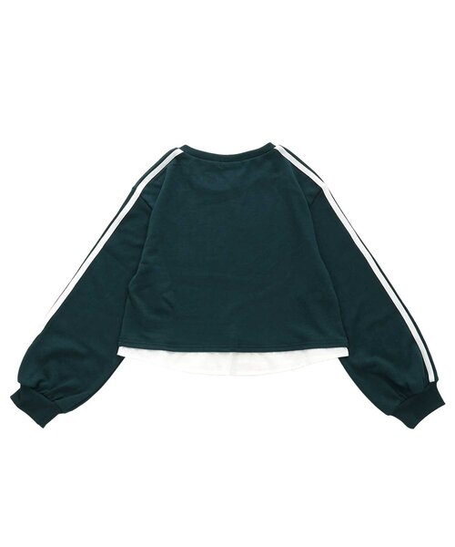algy（アルジー）の「【ACTIVE】シャツドッキング風ゲームトレーナー（スウェット・キッズ・ネイビー/グリーン/グレー・MEDIUM/SMALL/X-SMALL/XX-SMALL）」の9枚目の写真
