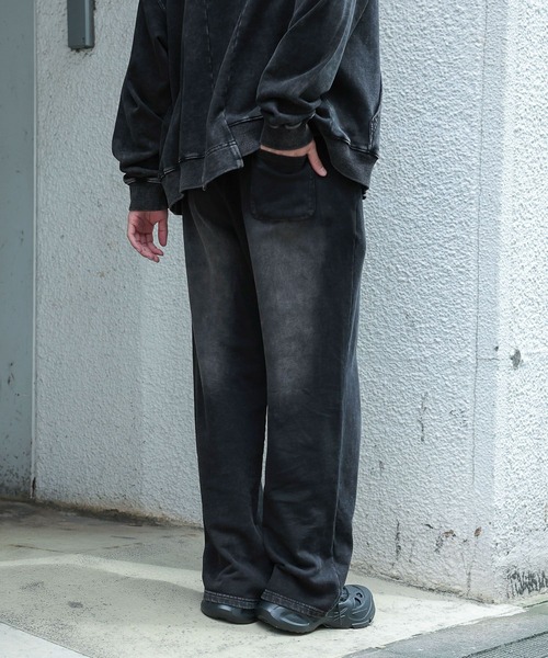 3.3 Field Trip （3.3フィールドトリップ）の「3.3 Field Trip／ピグメントスウェットパンツ（ウラケ）（スウェットパンツ・メンズ・ブラック・FREE）」の6枚目の写真