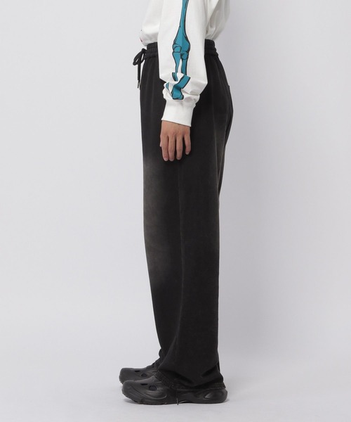 3.3 Field Trip （3.3フィールドトリップ）の「3.3 Field Trip／ピグメントスウェットパンツ（ウラケ）（スウェットパンツ・メンズ・ブラック・FREE）」の9枚目の写真