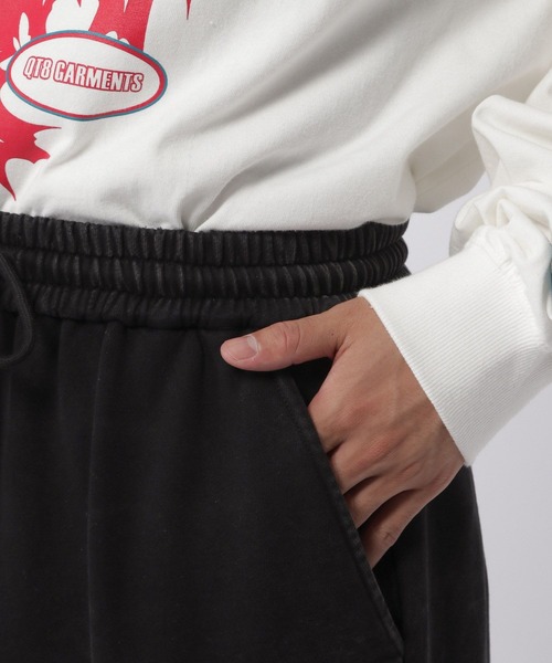 3.3 Field Trip （3.3フィールドトリップ）の「3.3 Field Trip／ピグメントスウェットパンツ（ウラケ）（スウェットパンツ・メンズ・ブラック・FREE）」の12枚目の写真