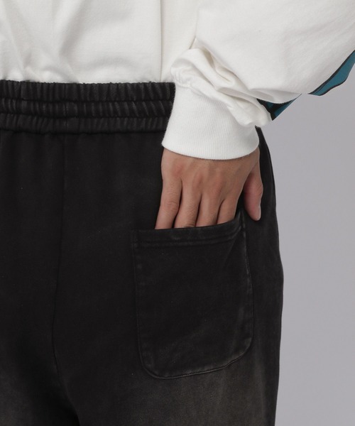 3.3 Field Trip （3.3フィールドトリップ）の「3.3 Field Trip／ピグメントスウェットパンツ（ウラケ）（スウェットパンツ・メンズ・ブラック・FREE）」の15枚目の写真