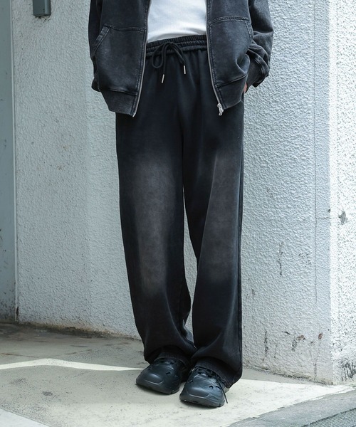 3.3 Field Trip （3.3フィールドトリップ）の「3.3 Field Trip／ピグメントスウェットパンツ（ウラケ）（スウェットパンツ・メンズ・ブラック・FREE）」の22枚目の写真