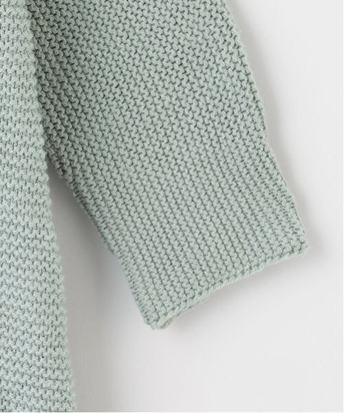 petit main（プティマイン）の「フリル衿つきニットカバーオール（ロンパース・キッズ・ライトグリーン/アイボリー/ライトピンク・80ｃｍ/70cm）」の9枚目の写真