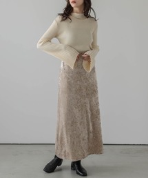 La-gemme | クラッシュベロアスカート(スカート)