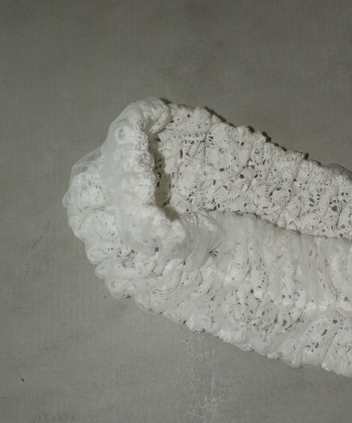 MAISON CHUCLLA（メゾンチュクラ）の「【MAISON CHUCLLA】レースレイヤー マルチバンド chwj24a05（その他トップス・レディース・ホワイト・FREE）」の10枚目の写真