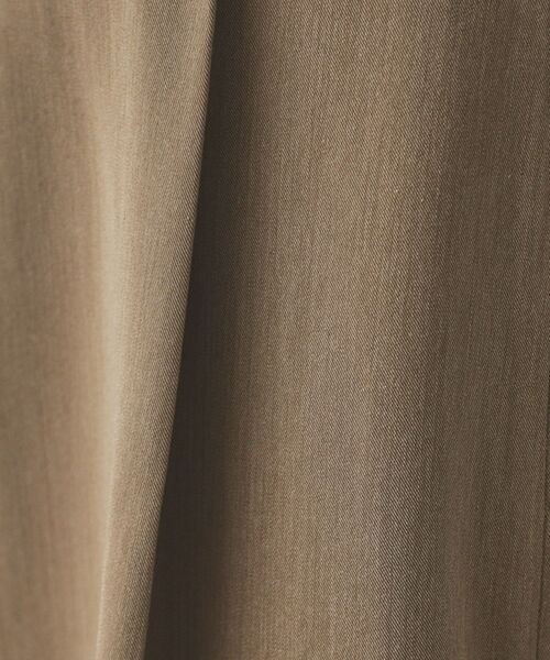 OPAQUE.CLIP（オペークドットクリップ）の「◆サイドタックワイドパンツ【洗濯機洗い可】（その他パンツ・レディース・ブラウン系/チャコールグレー・42/40/38）」の10枚目の写真