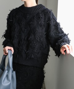 OSKER/オスカー】ポンポン ニット（ニット/セーター）｜EDIT. FOR LULU