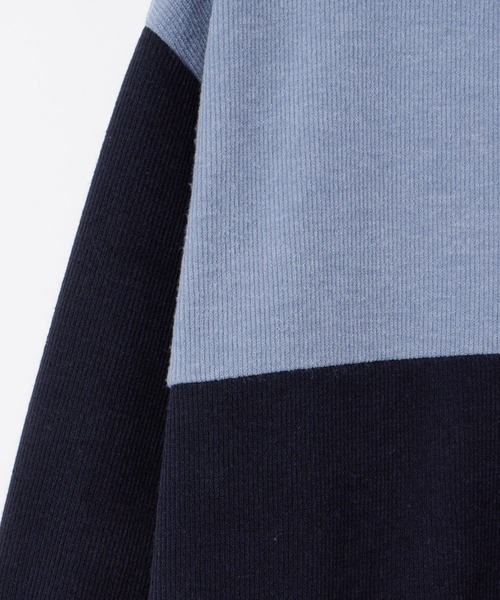 Honeys（ハニーズ）の「【ハニぽか】配色チュニック（チュニック・レディース・ピンクベージュ/ブルー/ブラック×ベージュ/ミント・M/L/LL）」の18枚目の写真