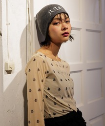 Judin（ジュディン）の「sheerロゴトップス【JD】（Tシャツ/カットソー）」