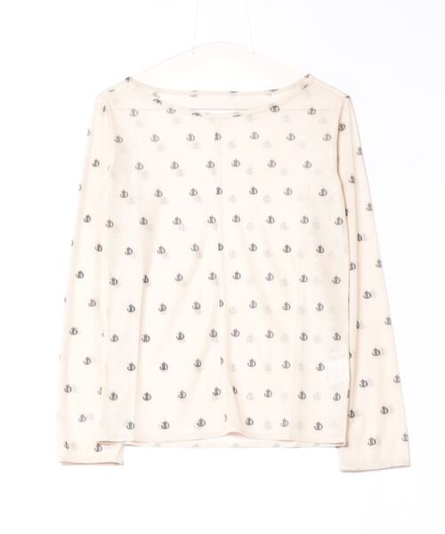 Judin(ジュディン)の「sheerロゴトップス【JD】(Tシャツ/カットソー・レディース・ブラック/ベージュ・FREE)」の10枚目の写真