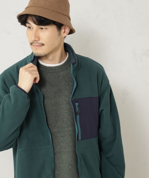 FOUND GOOD（ファウンドグッド）の「フリースジップアップBZ（ブルゾン・メンズ・ベージュ/ネイビー/ブラック/グリーン/グレー系・S/L/XL/M）」の20枚目の写真