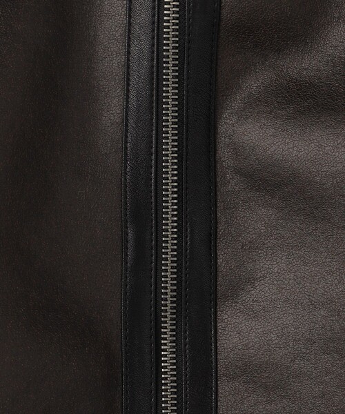 Alpha Industries（アルファインダストリーズ）の「＜ALPHA INDUSTRIES＞ B-3 ムートンタッチ ジャケット（ブルゾン・メンズ・ダークブラウン/ブラック・L/M/XL）」の15枚目の写真