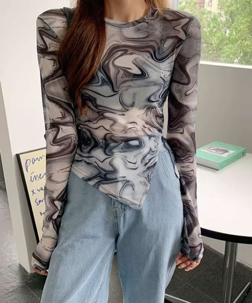 kolor 22aw タイカットソー kolor 22aw タイカットソー