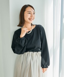 LEPSIM | 【入卒式／セレモニー】ボートネックプルオーバー　207953(Tシャツ/カットソー)