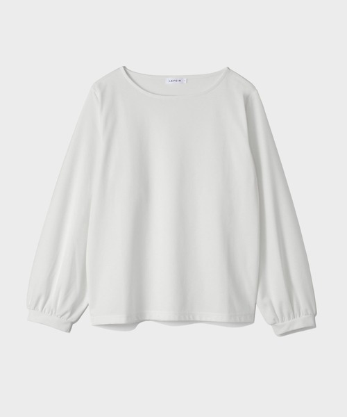 LEPSIM（レプシィム）の「【入卒式／セレモニー】ボートネックプルオーバー　207953（Tシャツ/カットソー・レディース・オフホワイト/ブラック・FREE）」の22枚目の写真