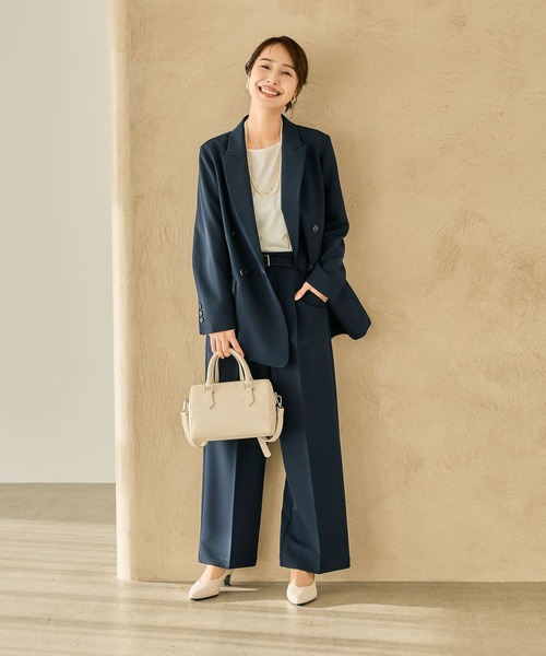 LEPSIM（レプシィム）の「【入卒式／セレモニー】ボートネックプルオーバー　207953（Tシャツ/カットソー・レディース・オフホワイト/ブラック・FREE）」の14枚目の写真