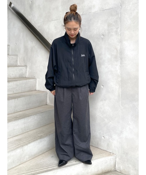 Ungrid(アングリッド)の「カットオフデザインラフ起毛タックパンツ(その他パンツ・レディース・チャコールグレー/ベージュ・SMALL/MEDIUM)」の22枚目の写真