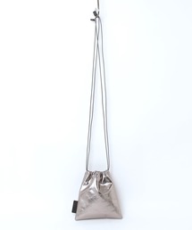 PATRICK STEPHAN（パトリックステファン）の「パトリック ステファン / Leather drawstring bag 'square'　巾着バッグ　ショルダーバッグ（ショルダーバッグ）」