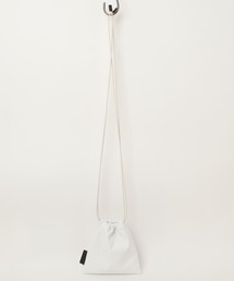 PATRICK STEPHAN（パトリックステファン）の「パトリック ステファン / Leather drawstring bag 'square'　巾着バッグ　ショルダーバッグ（ショルダーバッグ）」