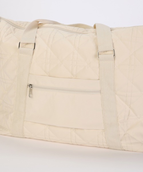 キャリーケース装着可能キルティングボストンバック2wayショルダートラベルポーチ 楽天市場】キルティング ボストンバッグ 大容量 レディース 旅行