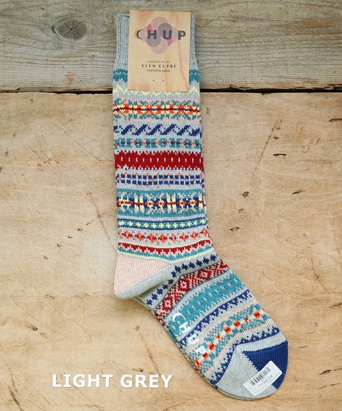 CHUP（チュプ）の「CHUP(チュプ) "SOUND WAVE(サウンドウェーブ)" ソックス　数量限定生産（ソックス/靴下・レディース・グリーン系その他/ブルー系その他/ネイビー/ライトグレー・SMALL/MEDIUM）」の3枚目の写真