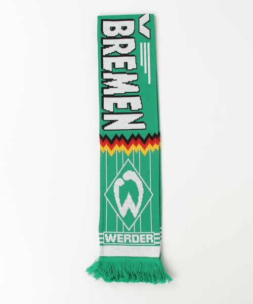 サッカーマフラー　ブレーメン　フットボールマフラー　ヴェルダー ブレーメン Football Scarf】フットボールマフラー Werder Bremen Acrylic