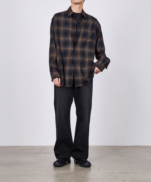 marka（マーカ）の「SHOE CUT JEANS（デニムパンツ）」 - WEAR