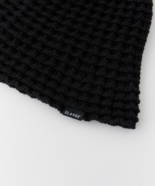 XLARGE(エクストララージ)の「WAFFLE HAT(ハット・メンズ・ブラック/パープル/ライム・ONE SIZE)」の6枚目の写真