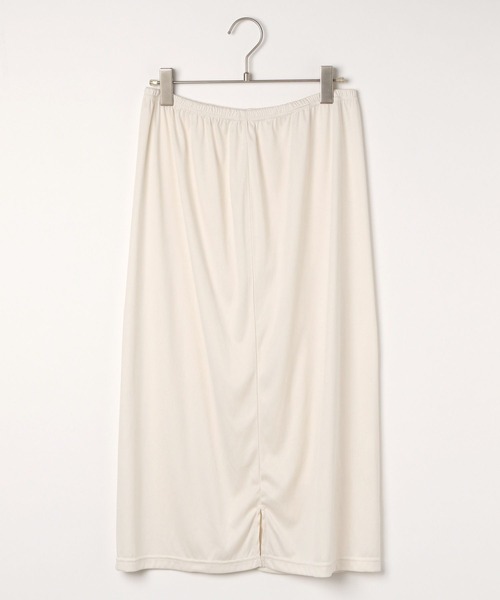 BAYFLOW（ベイフロー）の「[一枚でもレイヤードでも◎]レースナロースカート（スカート・レディース・ブラック/アイボリー・FREE）」の12枚目の写真