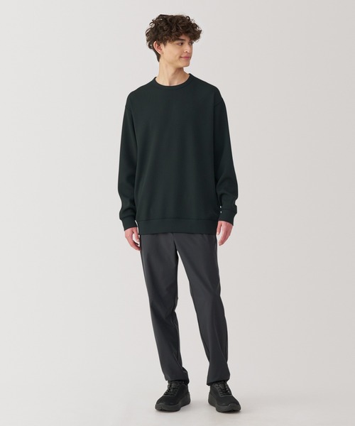 無印良品(ムジルシリョウヒン)の「紳士 UVカット乾きやすいワッフルクルーネック長袖Tシャツ(Tシャツ/カットソー・メンズ・オフホワイト/サンドベージュ/ブラック/ダークネイビー/カーキ系・S/M/L/XL)」の16枚目の写真