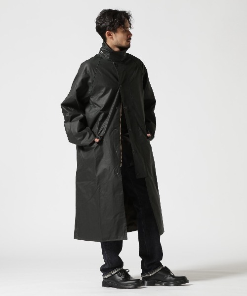 BARBOUR/バブアー/OS BURGHLEY WAX JACKET オーバーサイズワックス