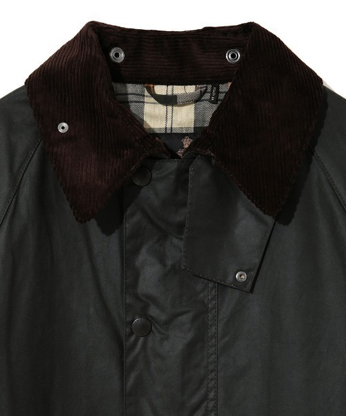 Barbour(バブアー)の「BARBOUR/バブアー/OS BURGHLEY WAX JACKET オーバーサイズワックス/MWX1674(その他アウター・メンズ・その他10/ネイビー・38/34/40/42/36)」の9枚目の写真