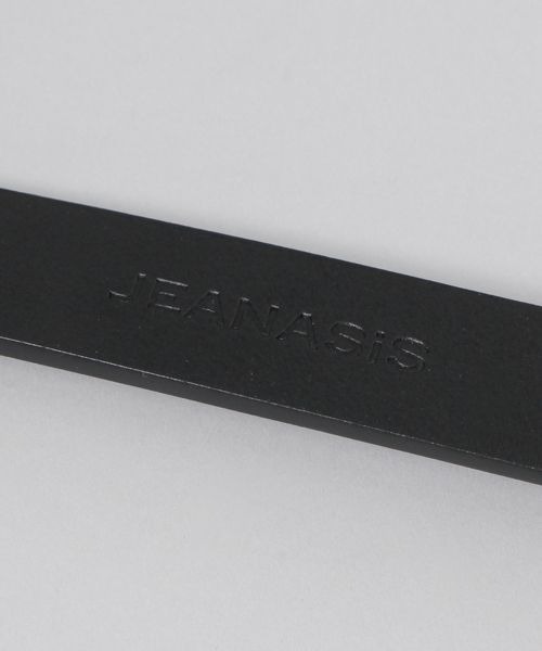 JEANASIS（ジーナシス）の「スタッズベルト/318598（ベルト・レディース・ブラック/ベージュ・FREE）」の4枚目の写真