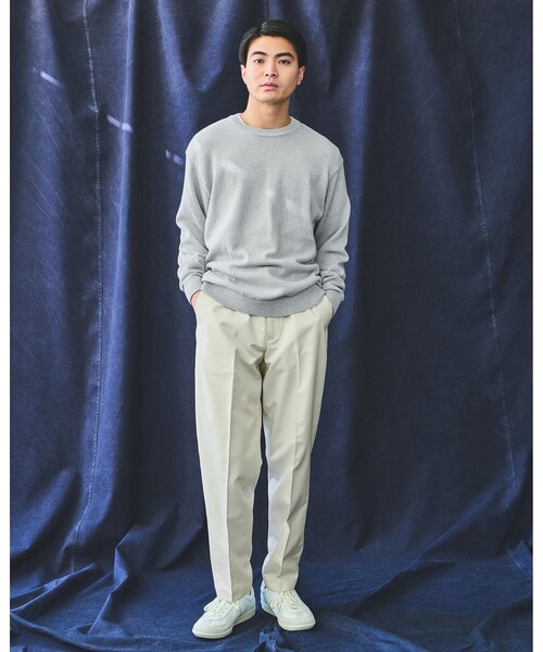 green label relaxing（グリーンレーベルリラクシング）の「ポリエステル ツイル  ワイド ユーティリティパンツ -ストレッチ-（その他パンツ・メンズ・ダークグレー/モカ/ナチュラル・XL/L/M/S）」の5枚目の写真